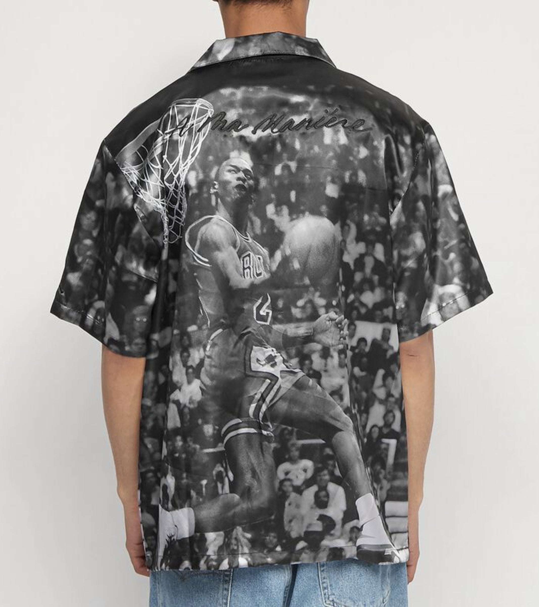 Air Jordan x A Ma Maniere AJ2 S/S Top Shirt Black (Asia Sizing)