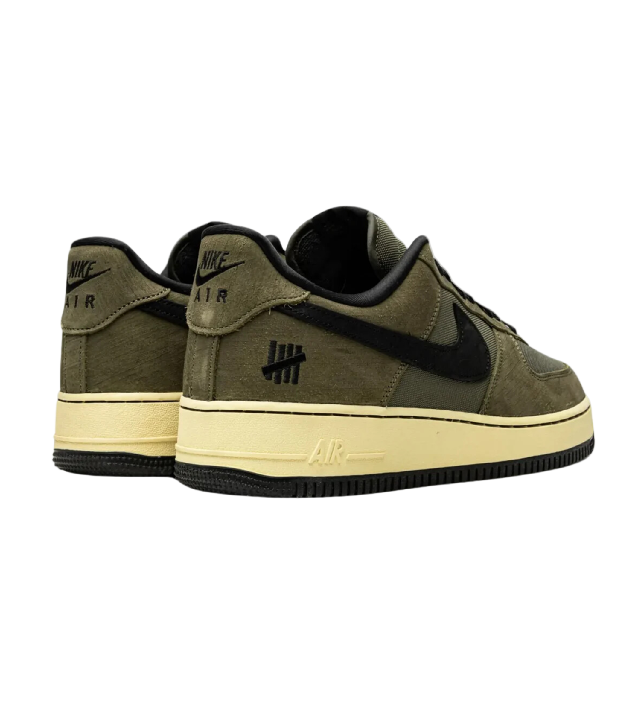 Nike Air Force 1 Low SP Undefeated Ballistic Dunk vs. AF1