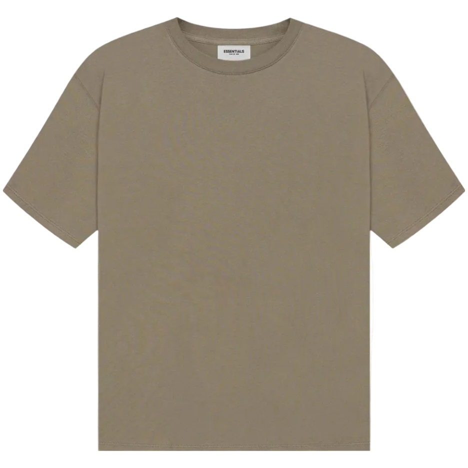 Fear of God Essentials Short-Sleeve Tee 'Taupe' Back Logo (SS21)