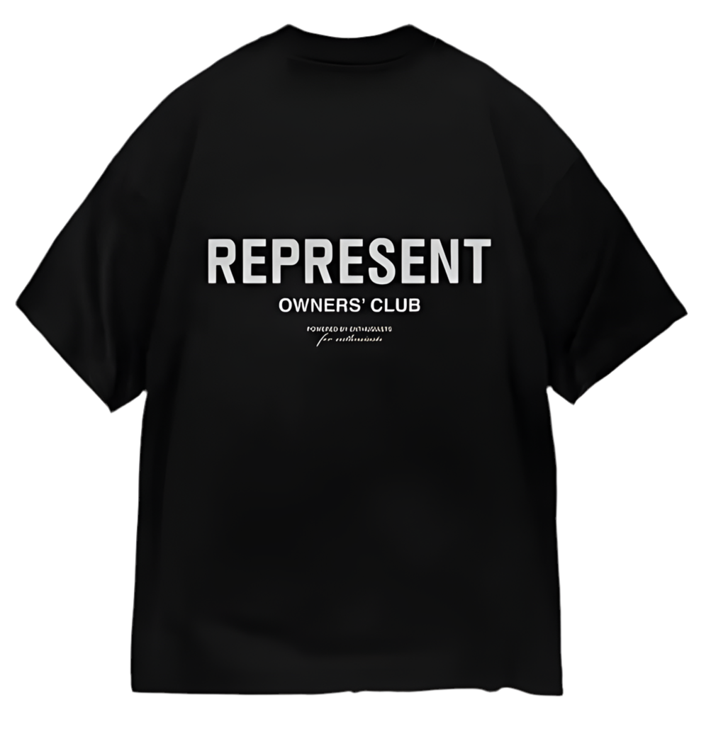 Represent Owners Club T-Shirt Black