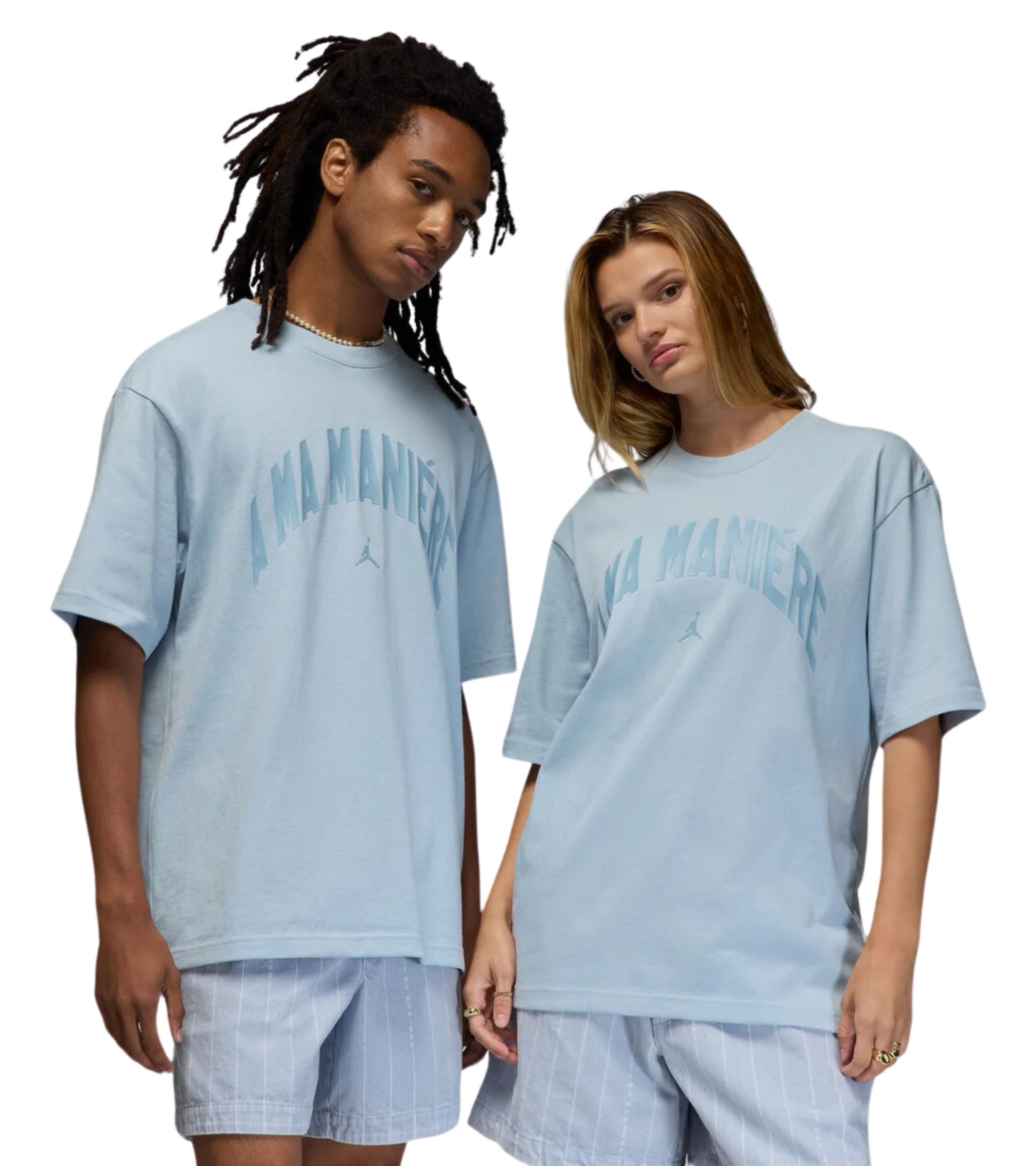 Air Jordan x A Ma Maniere T-Shirt Light Armory Blue