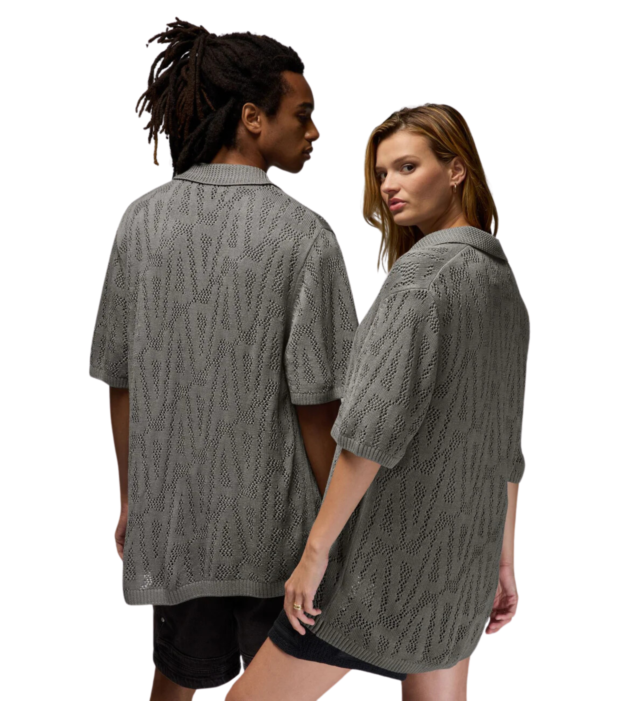 Air Jordan x A Ma Maniere Shooting Shirt Flat Pewter