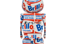 Bearbrick ANDY WARHOL "Brillo" 100% & 400% Set