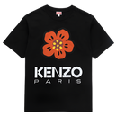 Kenzo Paris Large Boke Flower Oversized T-Shirt Black