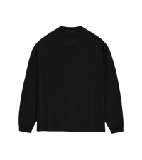 Fear of God Essentials Core Long Sleeve Tee Jet Black (FW23)
