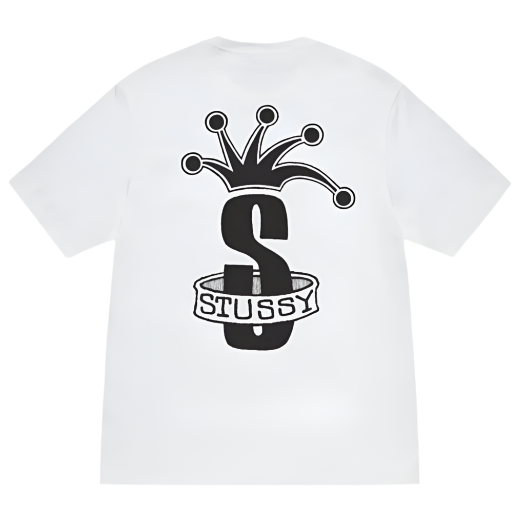 Stüssy Crown Band Tee White (FW24)