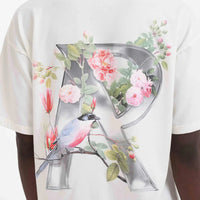 Represent Floral T-Shirt Flat White