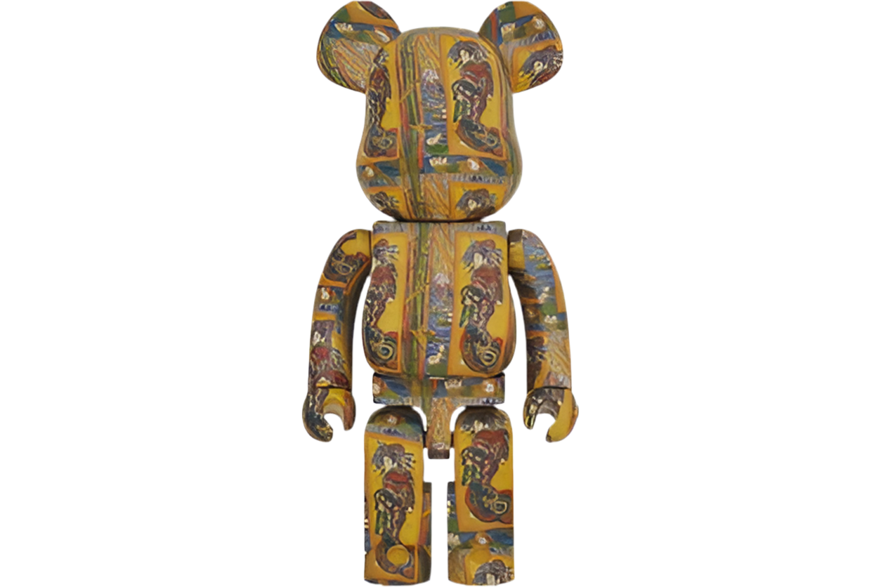 Bearbrick Van Gogh Museum Courtesan (after Eisen) 1000%