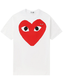 Comme des Garçons (CDG) Big Red Heart With Red Emblem Tee Unisex