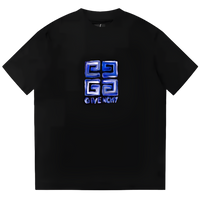 Givenchy 4G Multicolor T-Shirt Black/Blue Slim Fit