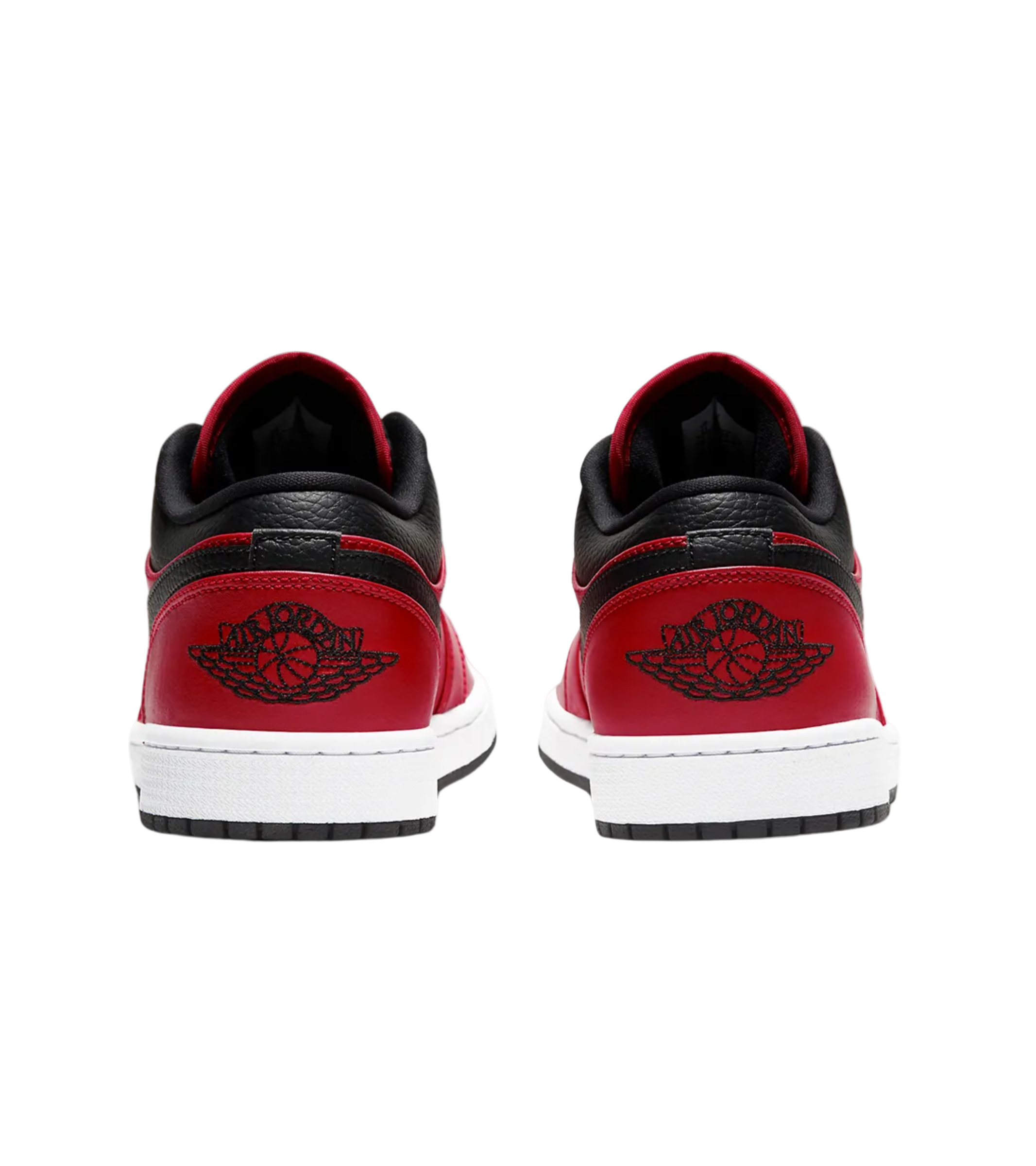 Air Jordan 1 Low Reverse Bred Pebbled Swoosh