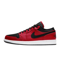 Air Jordan 1 Low Reverse Bred Pebbled Swoosh