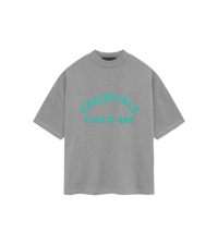 Fear of God Essentials Heavy Jersey SS Tee Dark Heather Oatmeal (FW23)