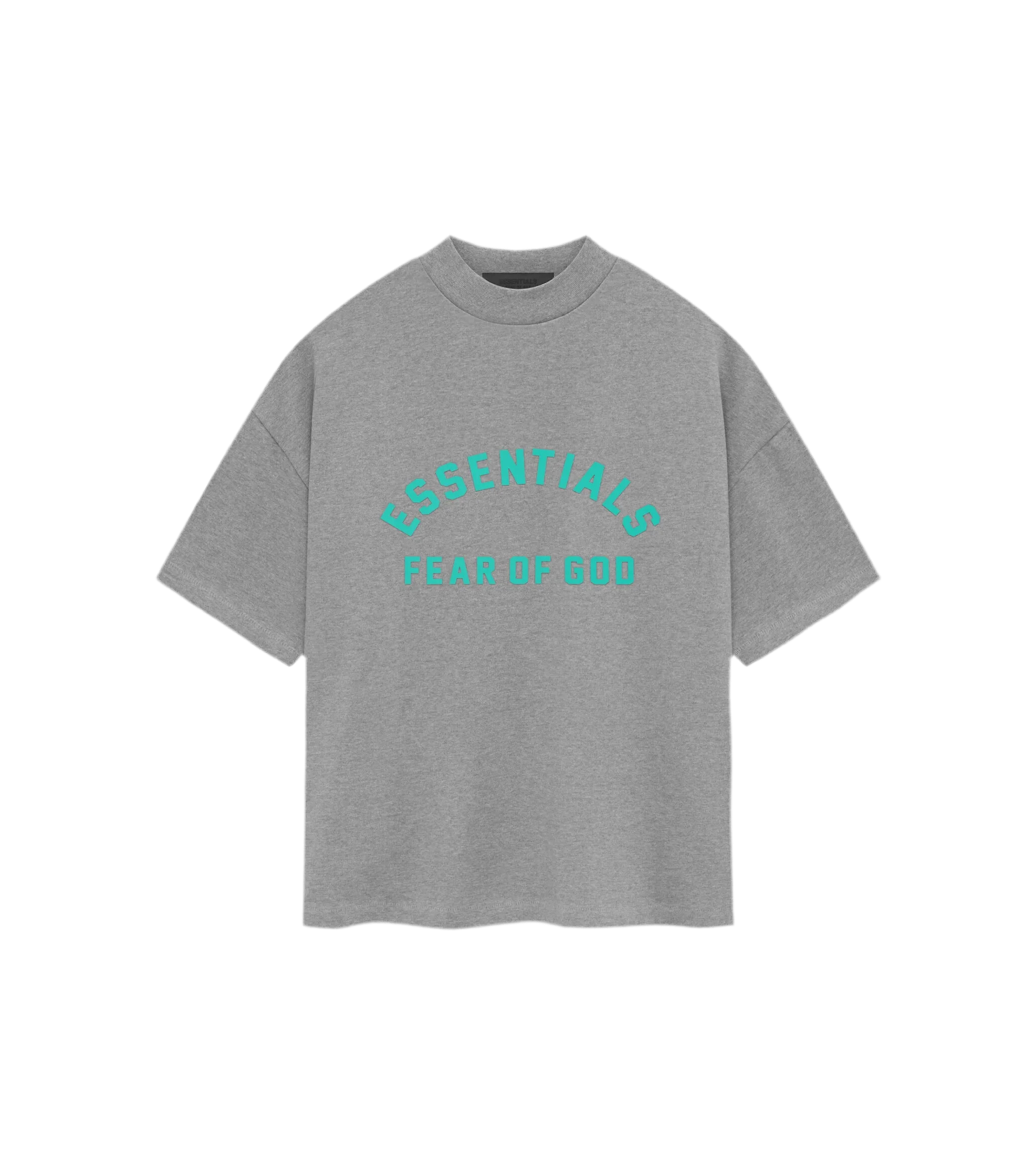 Fear of God Essentials Heavy Jersey SS Tee Dark Heather Oatmeal (FW23)