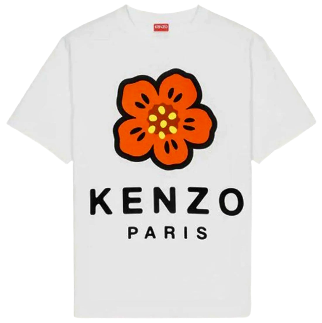 Kenzo Paris Seasonal Logo Classic T-Shirt White