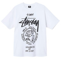 Stussy x Marc Jacobs World Tour Collection T-shirt White (FW20)