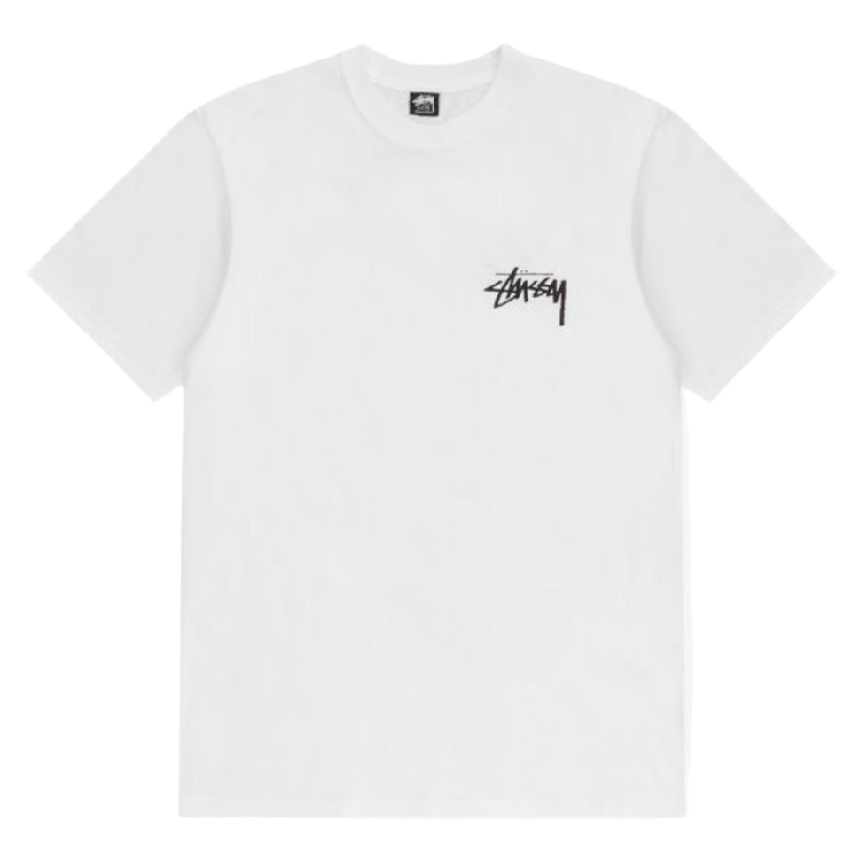 Stüssy Fuzzy Dice Tee White