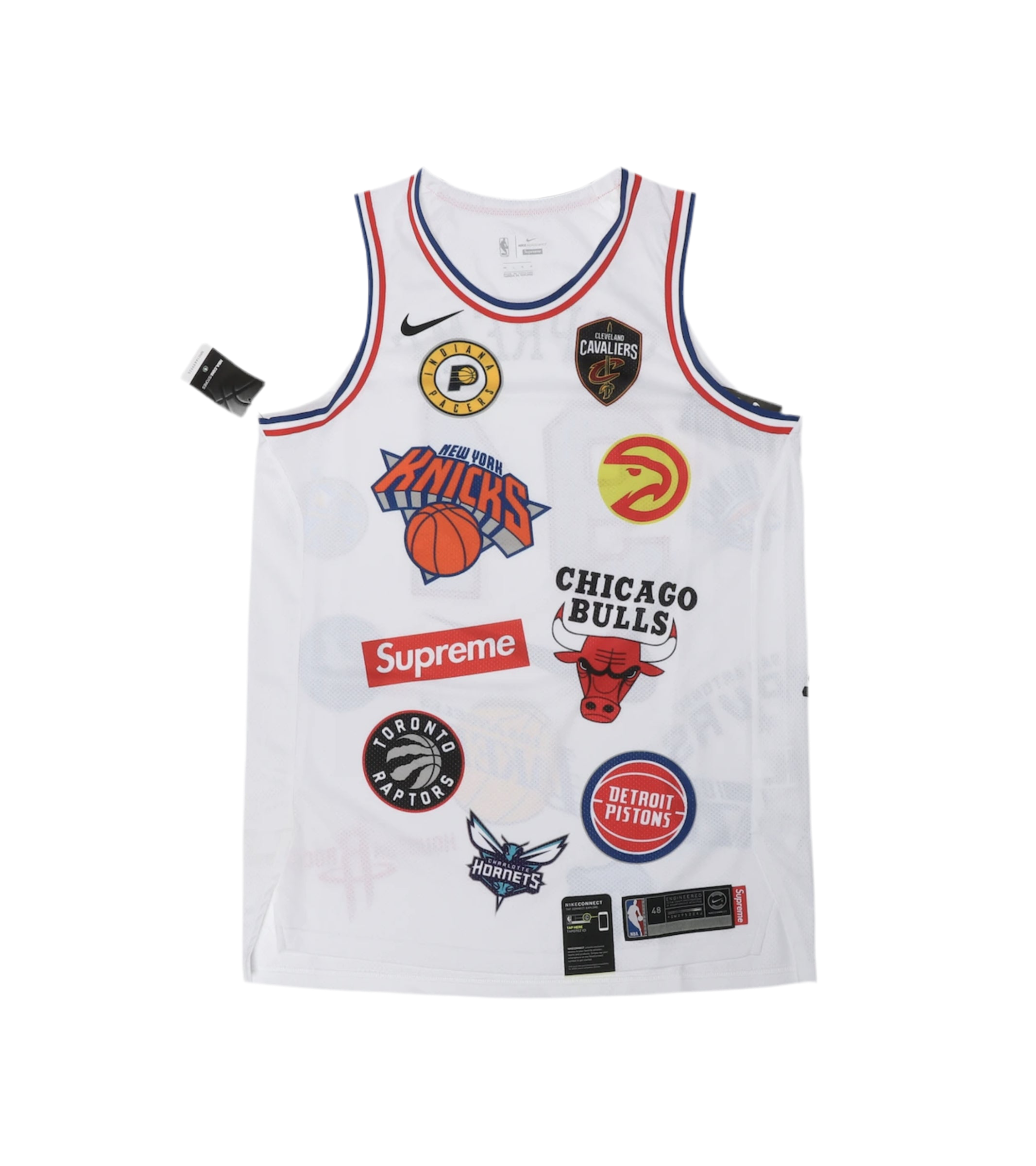 Supreme Nike/NBA Teams Authentic Jersey White