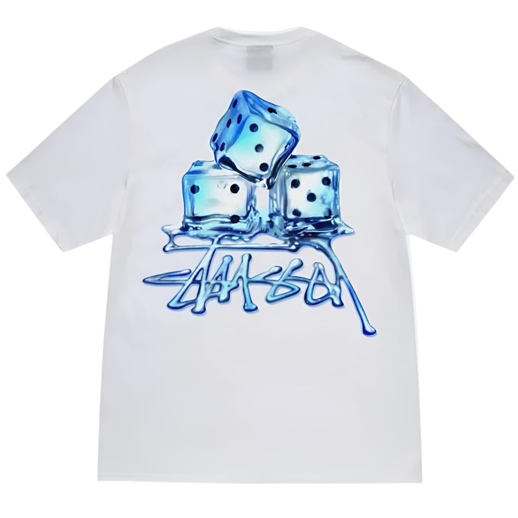 Stüssy Melted Tee White