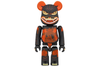 Bearbrick Godzilla VS Destoroyah version Godzilla (Meltdown) 100% & 400% Set Clear Orange Ver.