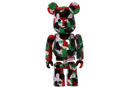 Bearbrick x BAPE A Bathing Ape 28th Anniversary Camo #2 100%