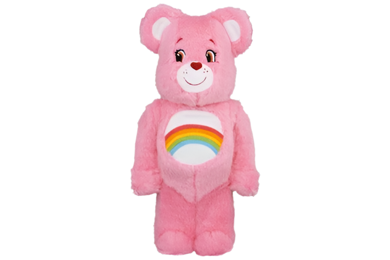 Bearbrick x Care Bears Cheer Bear Costume Ver. 400% Pink