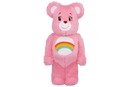 Bearbrick x Care Bears Cheer Bear Costume Ver. 400% Pink