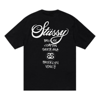 Stüssy World Tour Tee Black