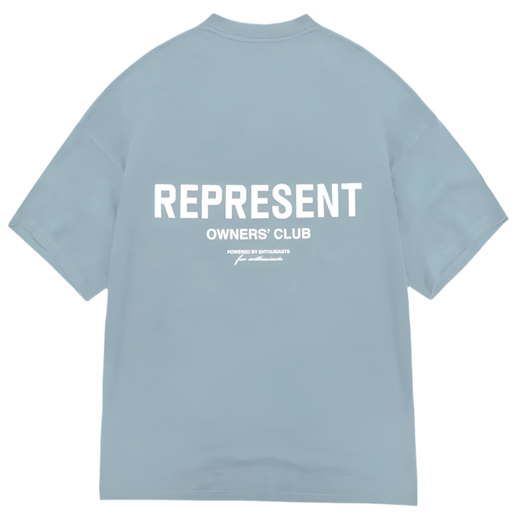 Represent Owners Club T-Shirt Powder Blue