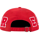 Supreme Spellout 6-Panel Red (SS21)