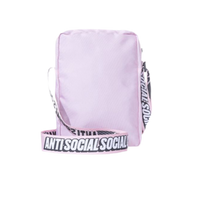 Anti Social Social Club Shoulder Bag Pink