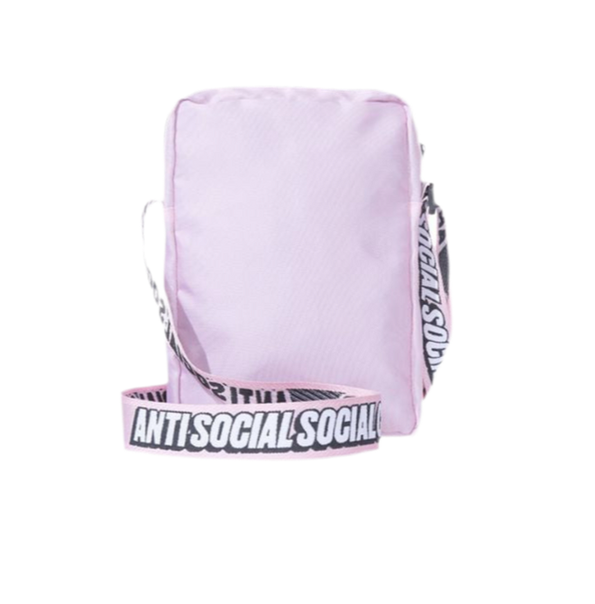 Anti Social Social Club Shoulder Bag Pink