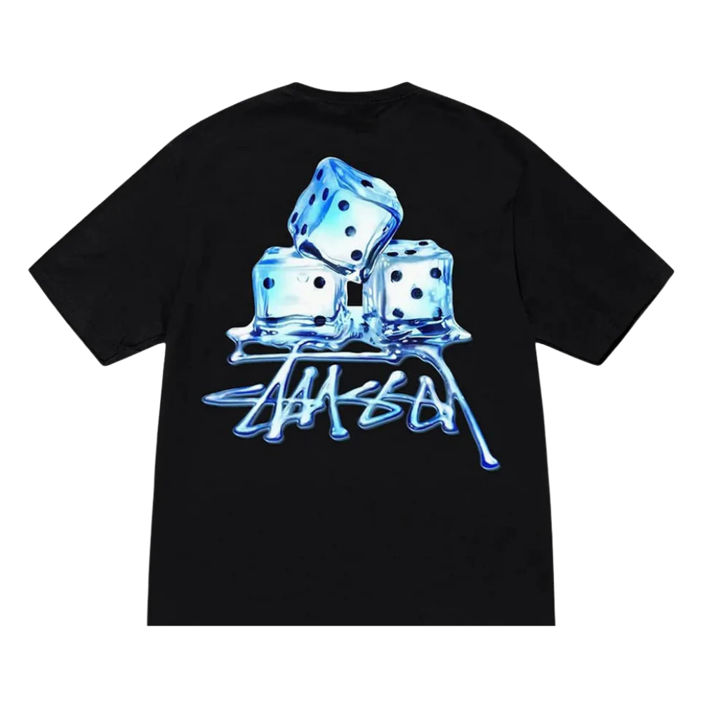 Stüssy Melted Tee Black