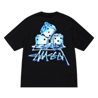 Stüssy Melted Tee Black