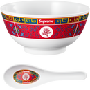 Supreme Longevity Soup Set (Bowl and Spoon) White (FW16)