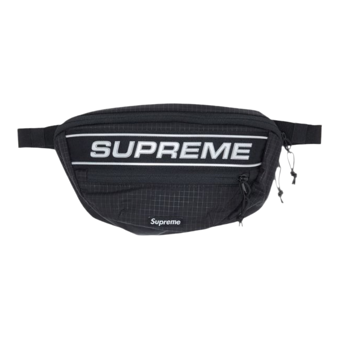 Supreme 3D Logo Waist Bag Black (FW23)