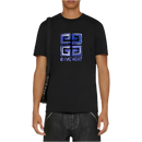 Givenchy 4G Multicolor T-Shirt Black/Blue Slim Fit