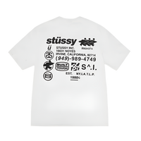Stüssy DNA Pigment Dyed Tee White
