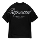 Represent Owners Club Script T-Shirt Black