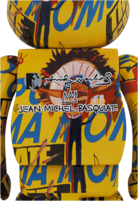 Bearbrick Andy Warhol x Jean-Michel Basquiat #3 1000%