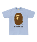 BAPE Big Ape Head Tee SAX Blue