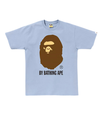 BAPE Big Ape Head Tee SAX Blue