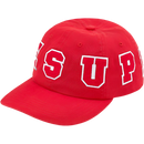 Supreme Spellout 6-Panel Red (SS21)