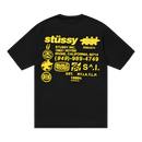 Stüssy DNA Pigment Dyed Tee Black