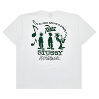 Stüssy x Patta Sound Connection Tee White (SS24)