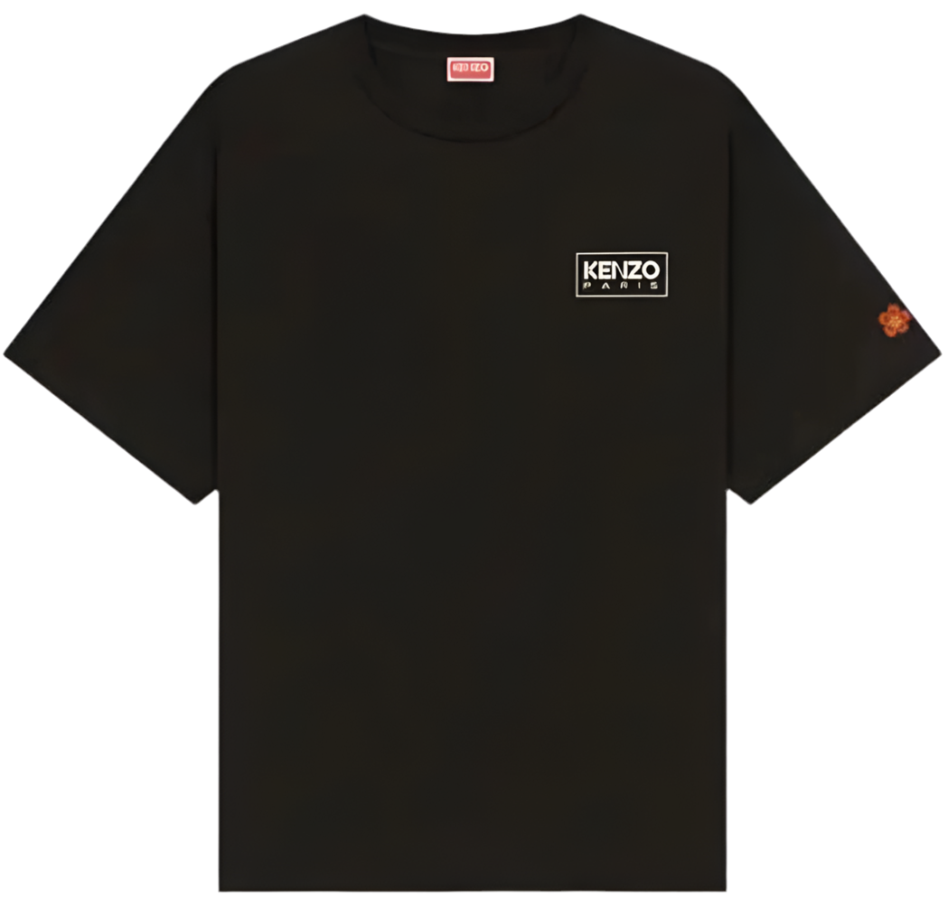 Kenzo Paris Oversized T-Shirt Black
