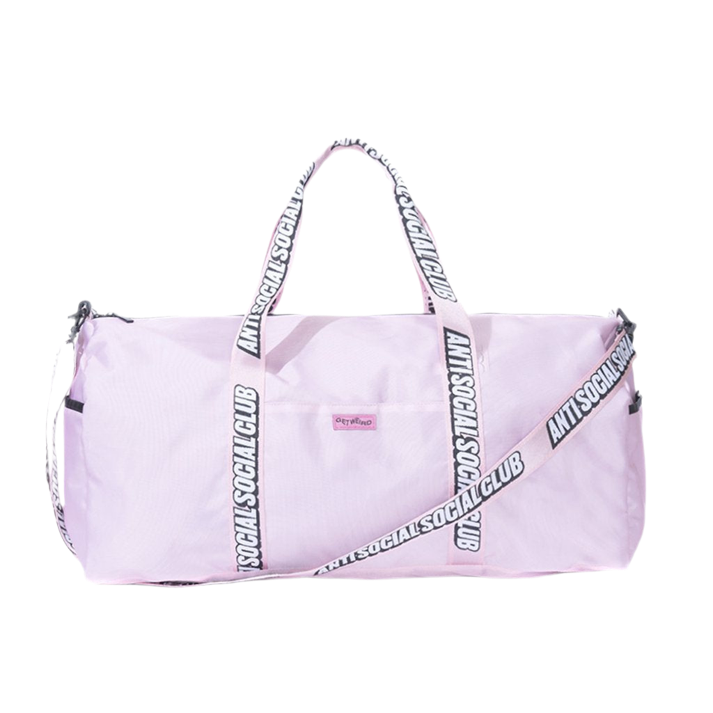 Anti Social Social Club Duffle Bag Pink