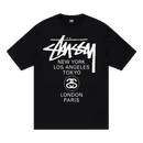 Stüssy World Tour Tee Black