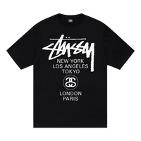Stüssy World Tour Tee Black