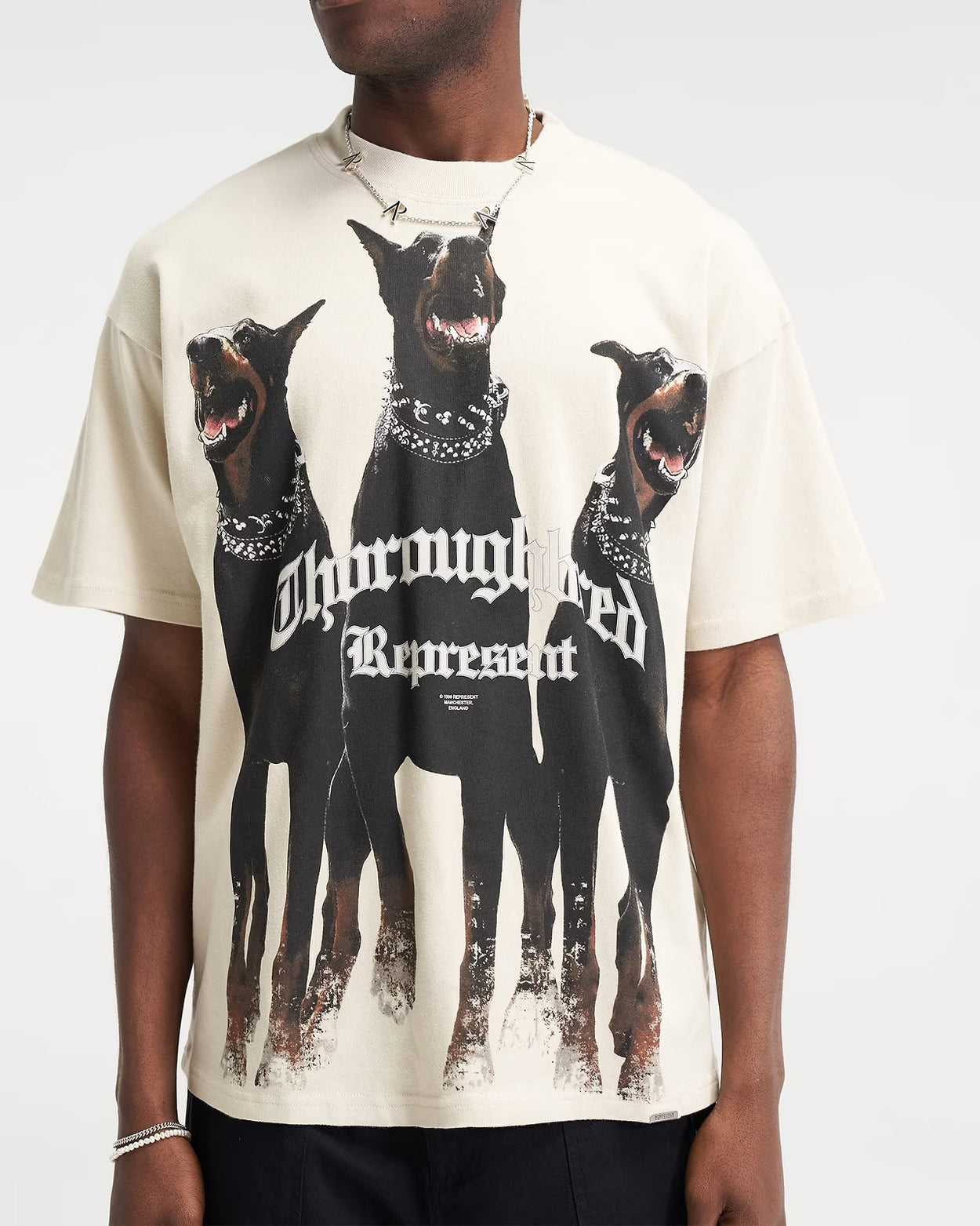 Represent Thoroughbred T-Shirt Vintage White